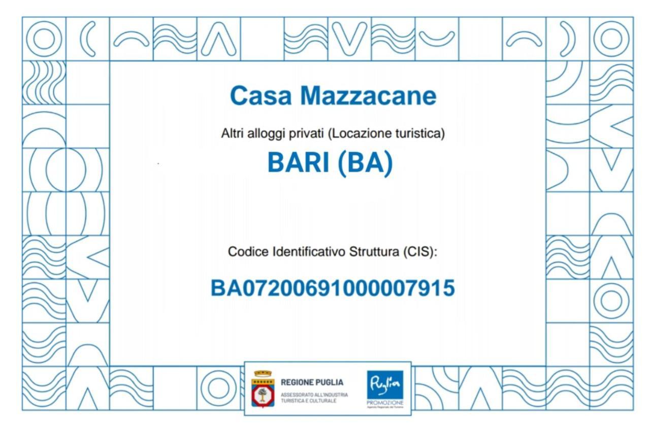 Casa Mazzacane Bari Appartamento Con 2 Camere Da Letto Exterior foto